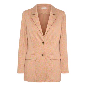 CREAM KATIE JERSEY BLAZER